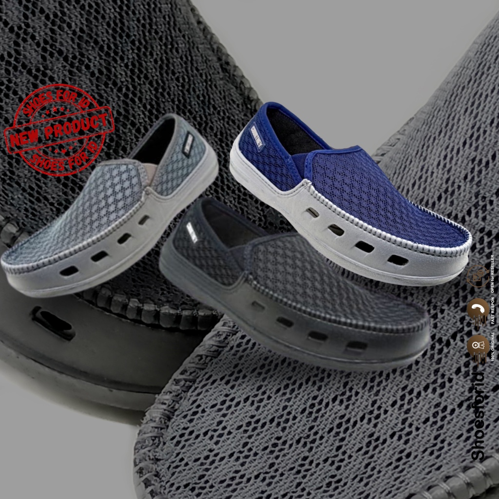 SFU   SEPATU SLIP ON PRIA  COURTNEY AVENTADOR