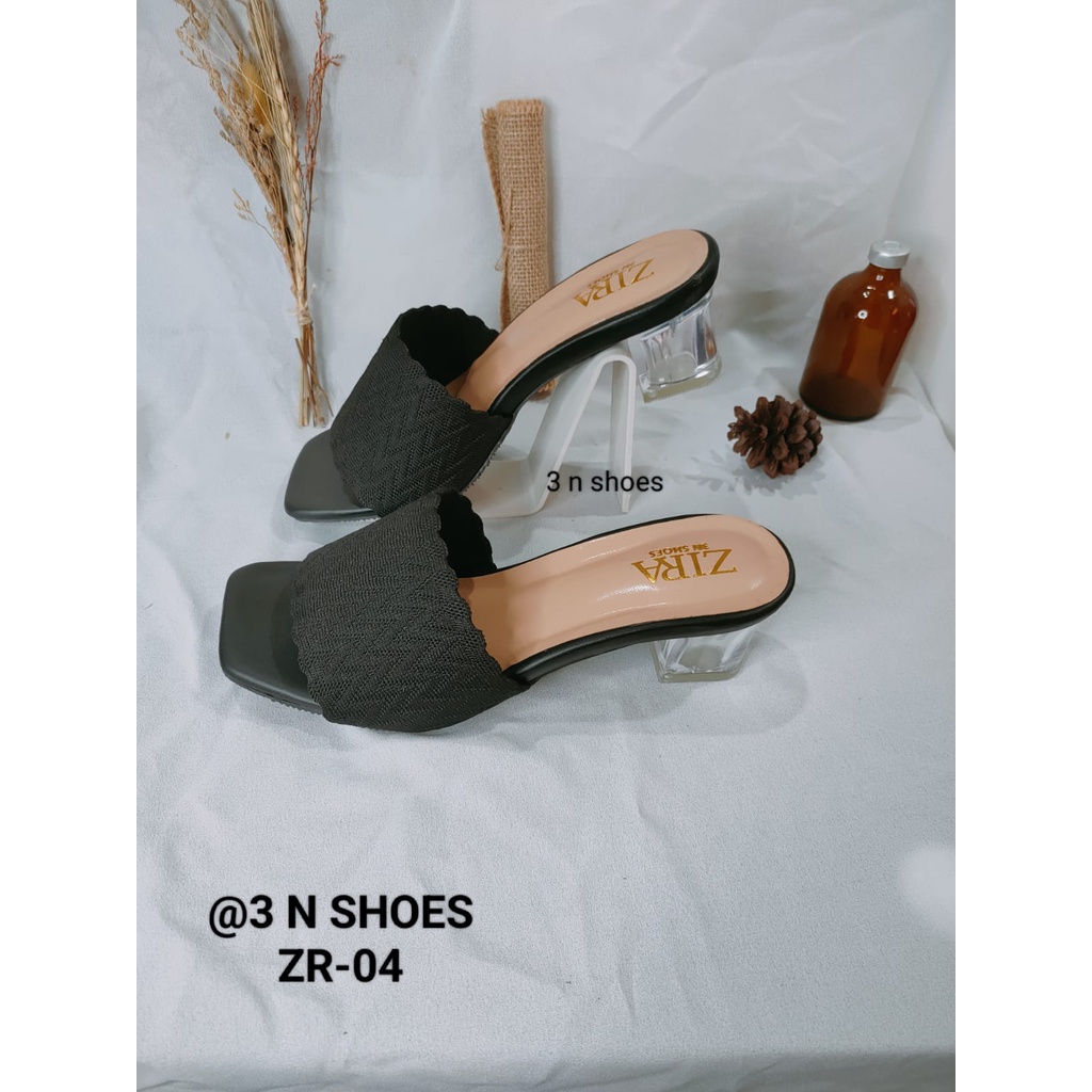 Sendal Heels Rajut Hak Kaca 5cm Terbaru Sandal buat Kondangan Wanita Kekinian  Hills Prempuan Sandal Real Pictt Sandal Pesta Sandal Cewek Dewasa Sandal hak kaca terbaru termurah ZR 04