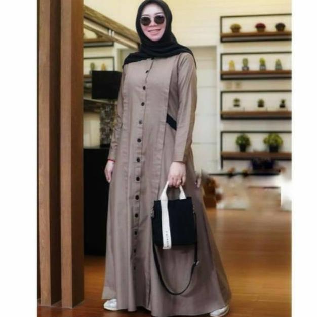 [KODE PRODUK 7SYEB4677] WANDA DRESS/TOYOBO/NINOS/NINOS DESIGN/BIG SIZE/XL