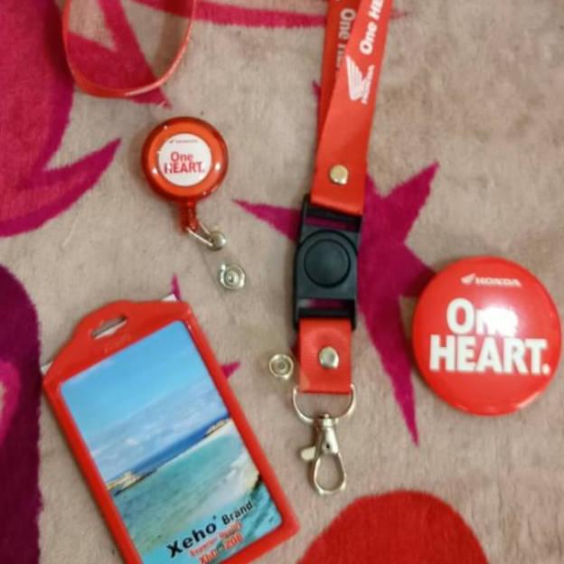 

paket tali Id card HONDA one heart ( ecer )ready stok Q0SUA4740