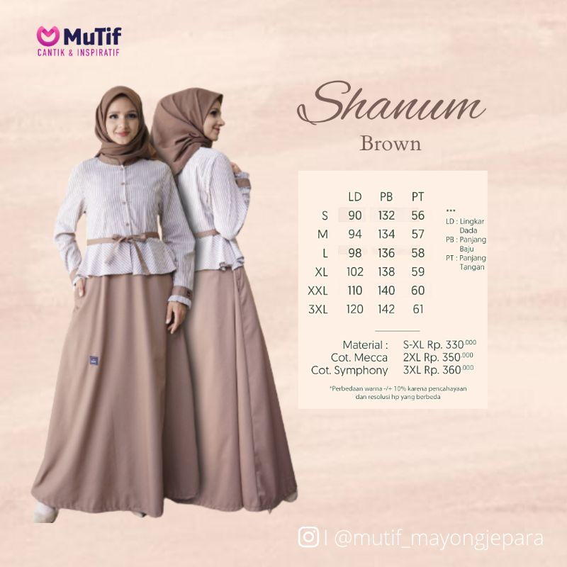 SHANUM dress by mutif