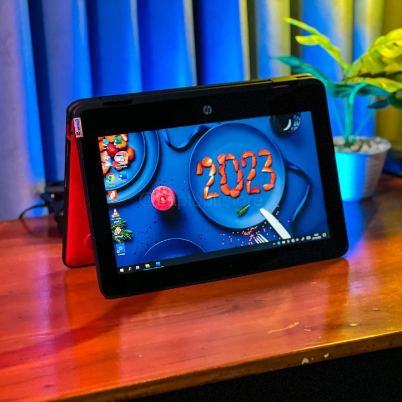 HP X360 PAVILION INTEL N4200 RAM 4GB SSD 128GB LAYAR 12 INCHI TOUCHSCREEN