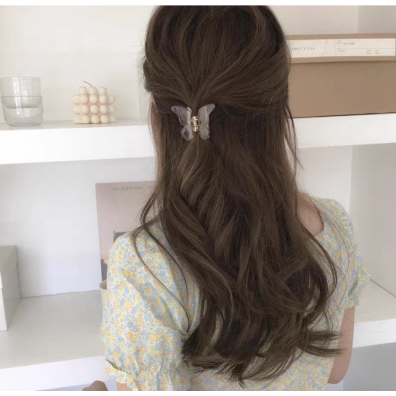 Jepit Anak Model Kupu Kupu 4cm Jepit Rambut Korea Jepitan Ponytail Butterfly Hair Claw Clips