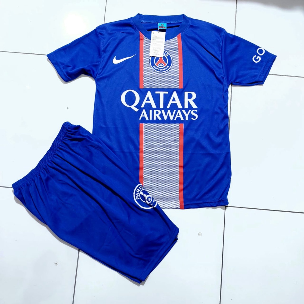 baju bola anak laki laki baju kaos setelan bola anak psg