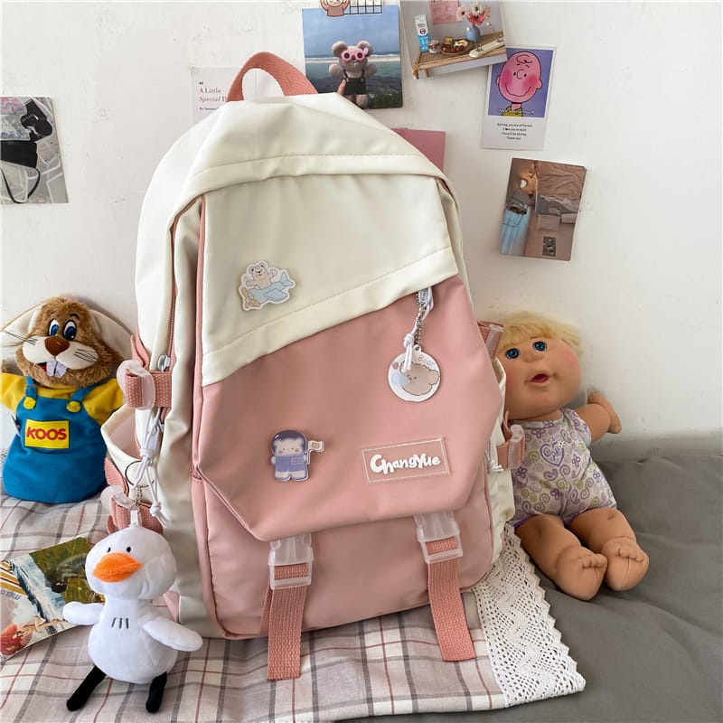 [Juallaris]Tas Ransel  Motif Fashion Unik Dan Lucu / Ransel Motif Lucu Dan Imut Cute Ladies Bag / Impot