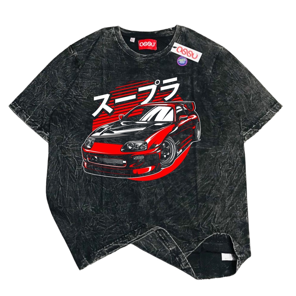 HAPI BASIC "JDM Nascar Racing"T-Shirt | Regular T-shirt | Stone Wash | Kaos VINTAGE Nascar | Nascar 