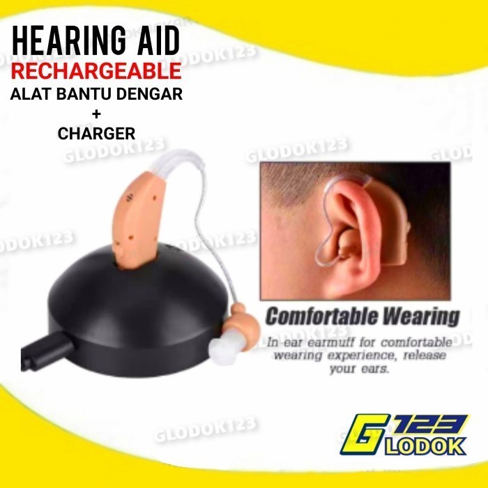 alat-bantu-pendengaran- alat bantu dengar bisa di cas rechargeable hearing aid