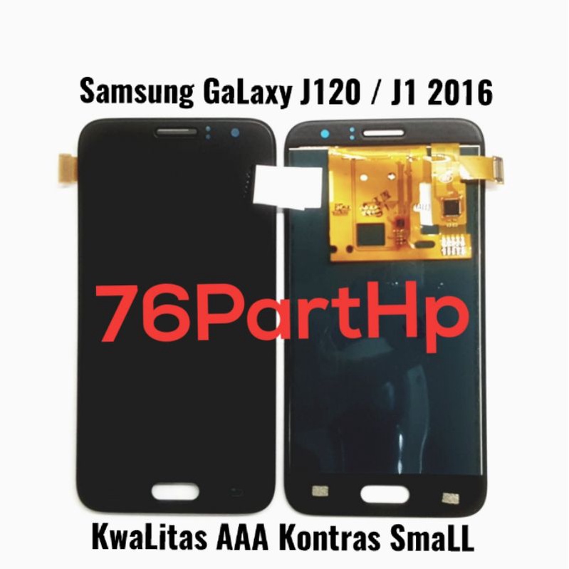 Lcd Touchscreen Kwalitas AAA kontras Samsung Galaxy J120 - J1 2016