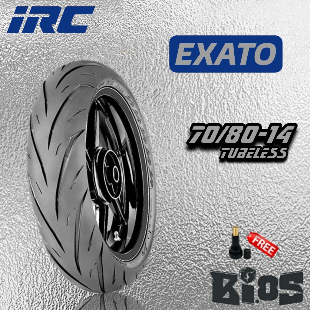 BAN IRC EXATO NR88 TUBELESS RING 13 &amp; 14 BAN MOTOR MATIC TUBELESS SPORTY SEMUA VARIANT UKURAN TERLENGKAP UNTUK MOTOR BEAT VARIO MIO NEX LEXY PCX NMAX ADV