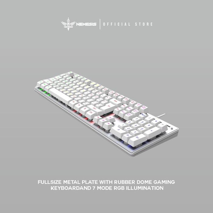 KEYBOARD GAMING NYK KR-301 RGB UNDERGLOW