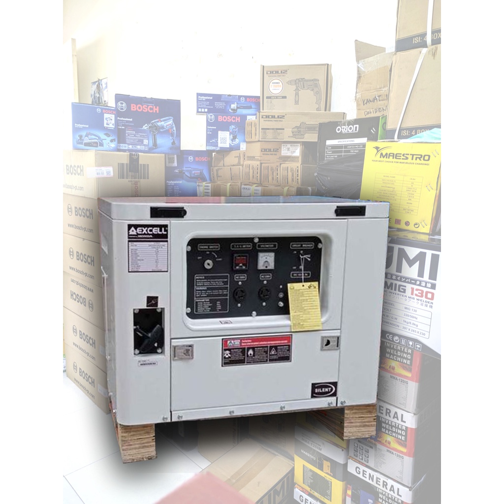GENSET LISTRIK SILENT HONDA SF7000DXS