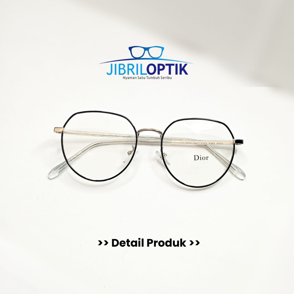 Dior - Kacamata Minus, Plus, Photocromic, dan Normal Lapisan Antiradiasi - Kacamata Optik