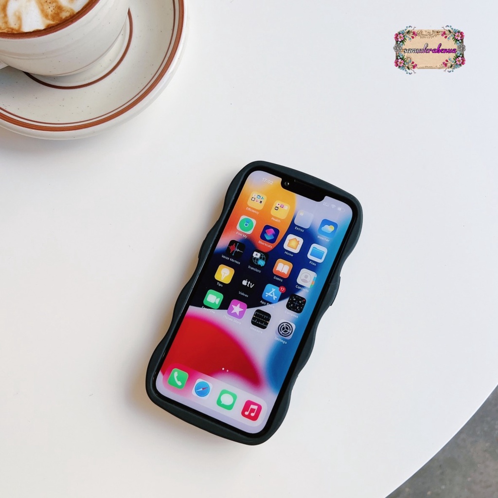 Y026 SOFTCASE 3D KARAKTER RABBIT MODEL GELOMBANG WAVE FOR IPHONE7 8 7+ 8+ X XS MAX 11 12 13 14 PRO MAX SB4648