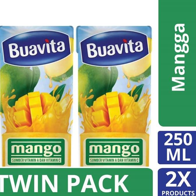 

【F⚡ASH SALE✅】 Buavita Mango 250 ml - Twin Pack