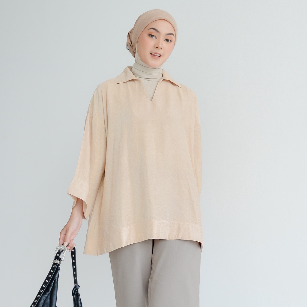 NUNA Chill Blouse | atasan top wanita polos