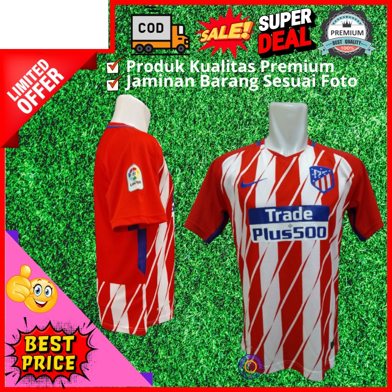 (jerseyolahraga)Kaos Bola ATM Atletico Madrid 2017 / Jersey Bola ATM / Jersy ATM Atletico Madrid 201