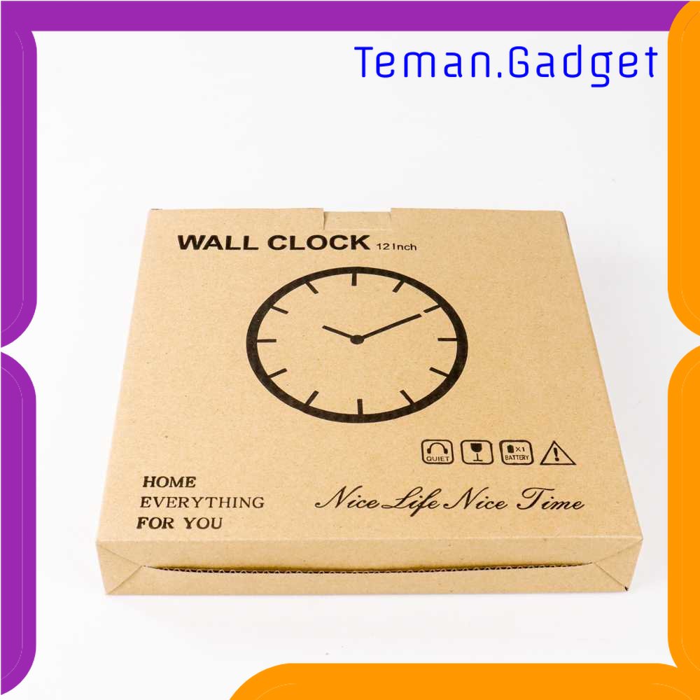 TG-PJM VOSARREA Jam Dinding Quartz Creative Design Ring 30CM - E161