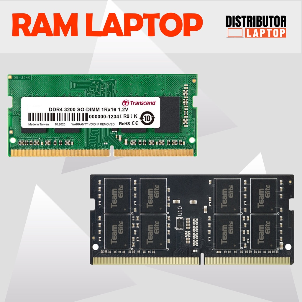 RAM LAPTOP SODIMM - RAM 8 GB - RAM 4 GB - Untuk Laptop