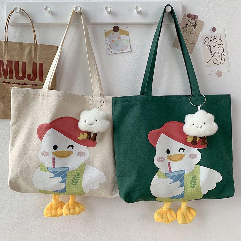 Handbag/Handbag lucu/handbag Korean style/Handbag Import/tote bag/Tote bag wanita lucu/Duck Bag
