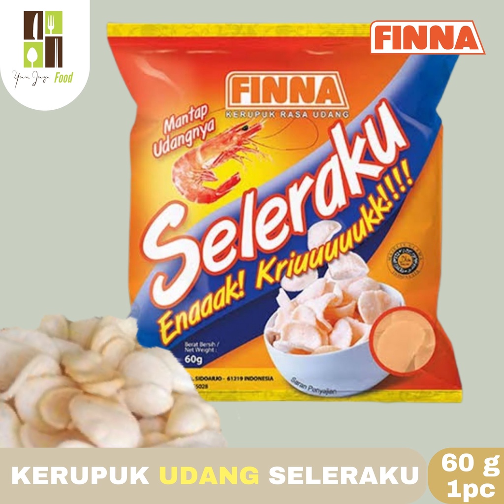 Finna kerupuk Udang Seleraku 60g 1PCS/4PCS