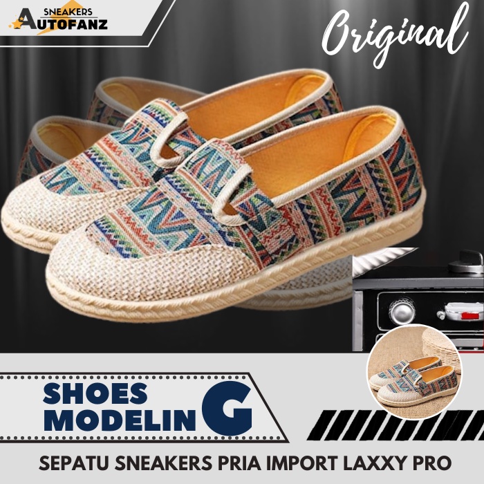 Sepatu SLIP ON Wanita Import Sneaker YANMA