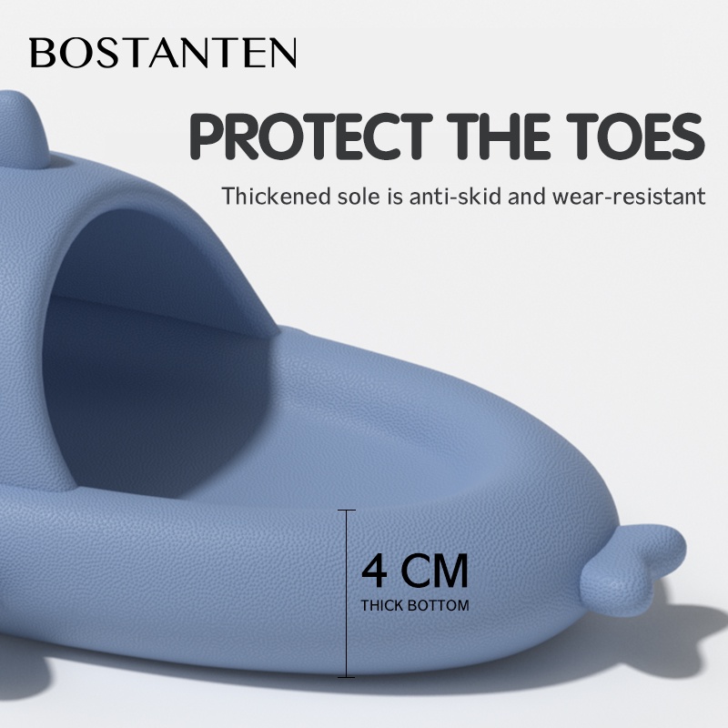 BOSTANTEN Sepatu Hiu Dewasa Anti Slip Tebal, Anti Collision produk berkualitas