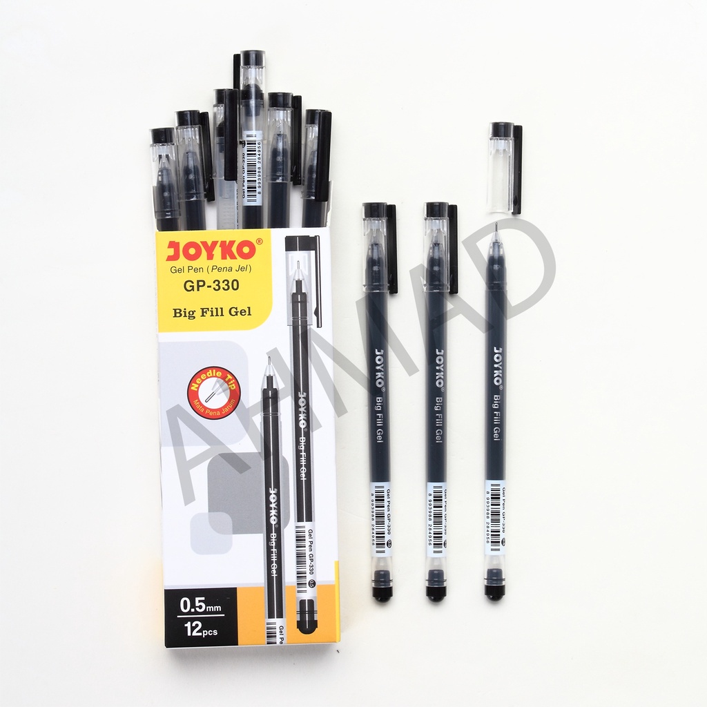 

JOYKO GP-330 PENA JEL 330 ( 0.5MM ) 1 LUSIN = 12 PCS