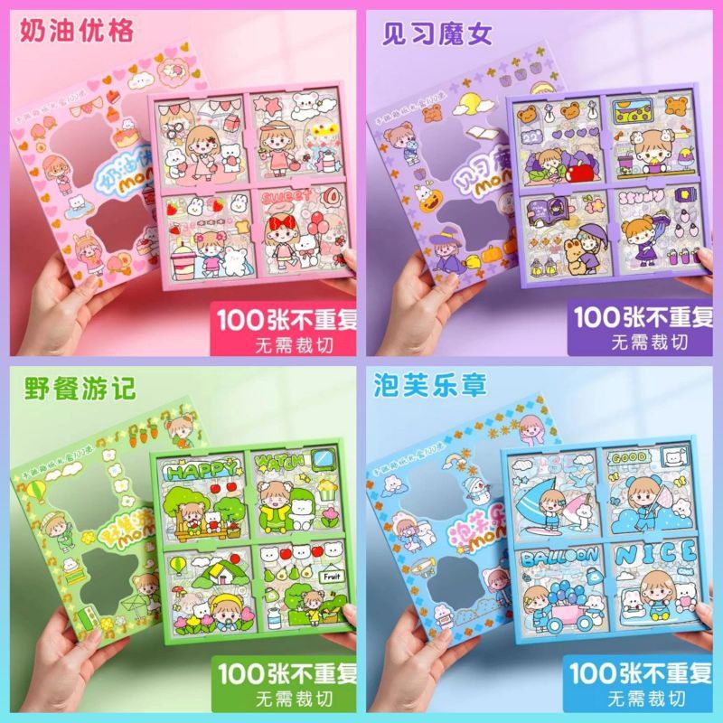 

STIKER MOMO KOREA TRANSPARAN 1 BOX ISI 100 LEMBAR