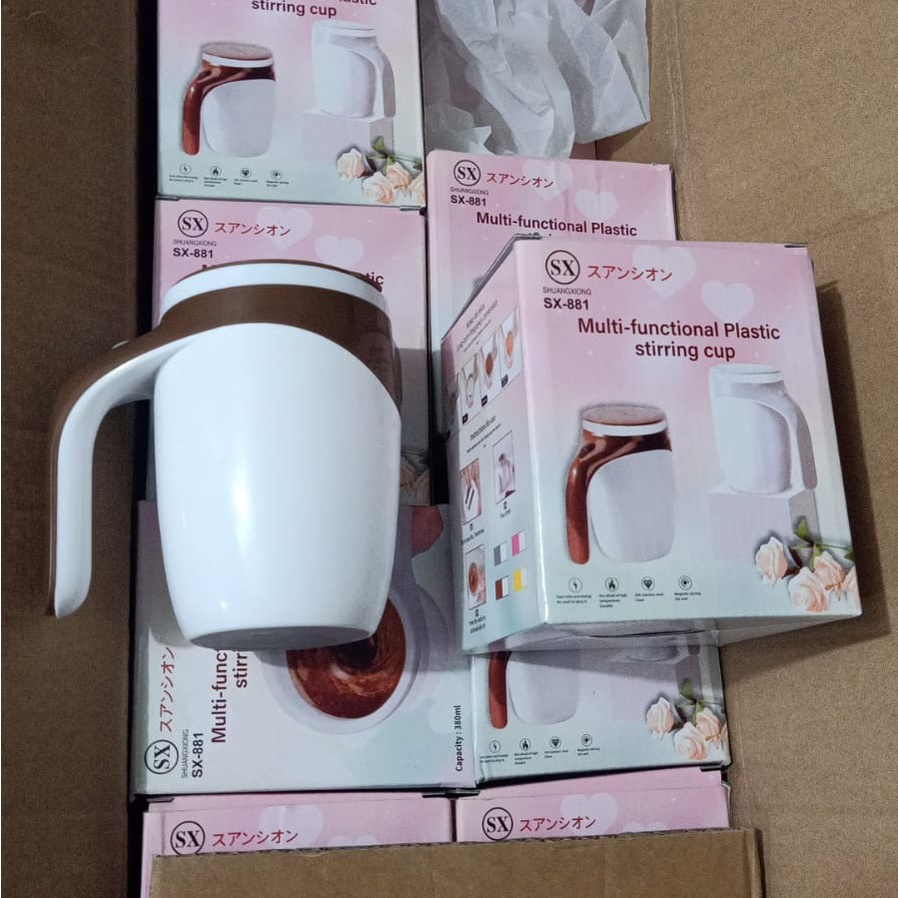 STIRING CUP GELAS MUG UNTUK ADUK OTOMATIS SHUANGXIONG SX-881 MULTI FUNCTIONAL