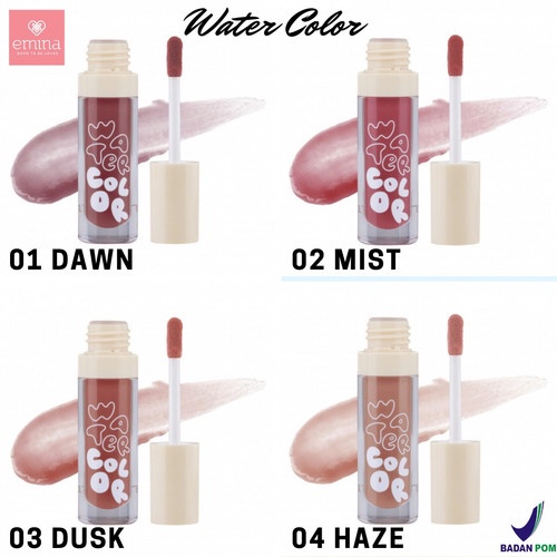 MFI - EMINA WATERCOLOR LIP SERUM 2 GR/ 01 DAWN/ 02 MIST