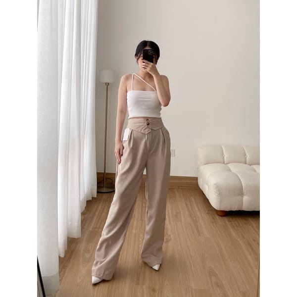 BEFAST - ZEC CELANA PANJANG WANITA SHAKIRA / Nojiya Pant Torino / Fashion kekinian Remaja ABG / Celana Kulot Terlaris / Termurah / Celana Kulot Panjang Hw Trendy / Pakaian Kerja Wanita Casual / Kulot Polos Formal / OOTD Styla Korean Wanita