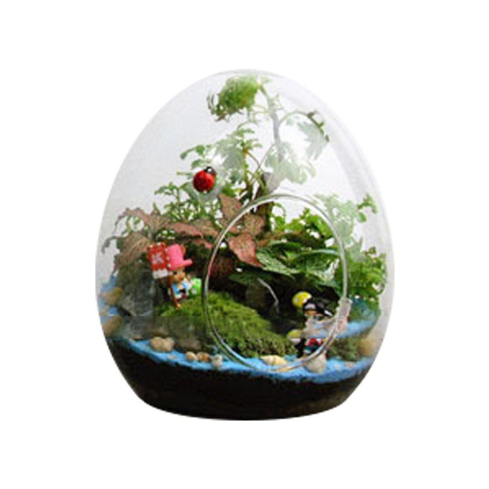 Chookyy Botol Kaca Terrarium Kreatif Hidroponik Micro Landscape Glass