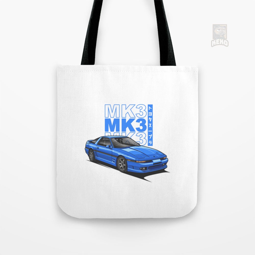 The Legend Supra MK-3 Sky Blue Tote Bag Kanvas