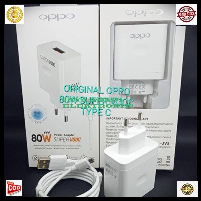 J466 OPPO 80W ADAPTOR CHARGER RENO VOOC WATT 80 W ACE USB TYPE C TIPE SUPER FAST CHARGING HP CAS CASAN TRAVEL FLASH CHARGE QUICK QUALCOM ADAPTER ADAPTIVE KABEL DATA ANDROID HANDPHONE QUALLCOM UNIVERSAL MULTI ORIGINAL VOLT GADGET TC POWER SMART  J466