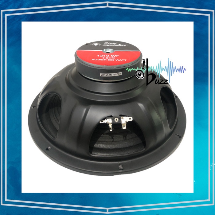 Speaker Black Spider 1210 WF Blackspider 12 inch Woofer