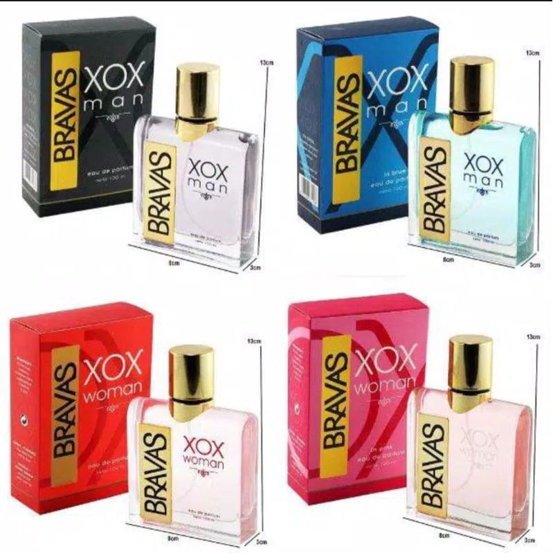 PARFUM BRAVAS XOX MAN & XOX WOMEN