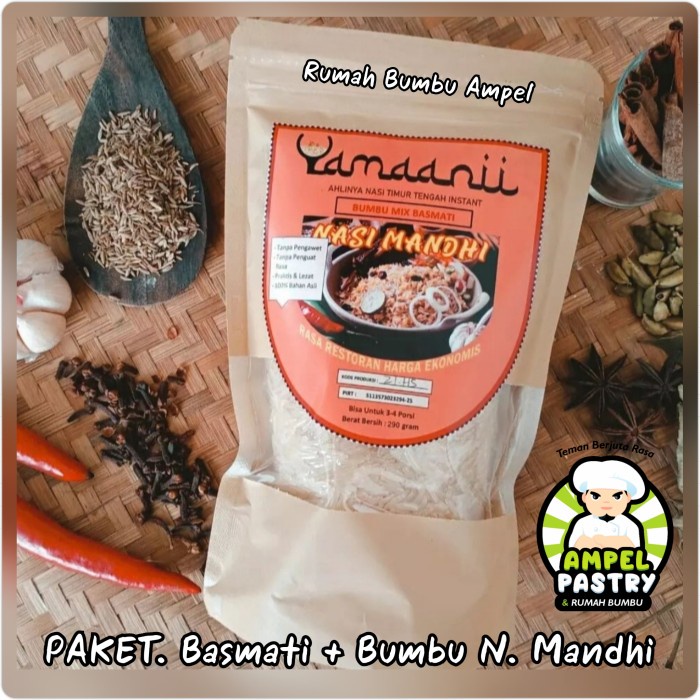 

#####] Paket Beras Basmati + Bumbu Mandhi "YAMAANII