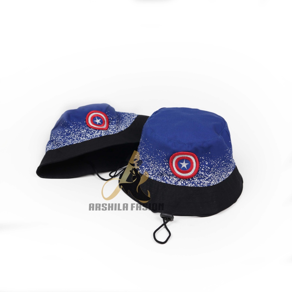 Topi Bucket Anak Laki Laki Tali Karakter Jagoan