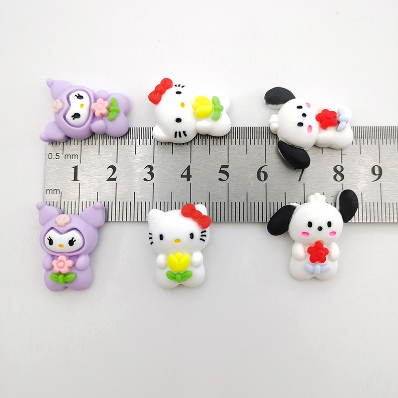 RESIN SANRIO BUNGA / RESIN CLAY KUROMI MELODY/ CINNAMOROLL