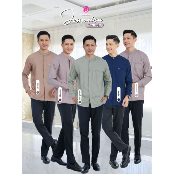 JENNAIRA COUPLE KEMEJA DAD/BY FANIA HIJAB