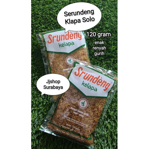 

Serundeng Srundeng Solo srundeng kelapa enak kriuk dijamin enak 120gram