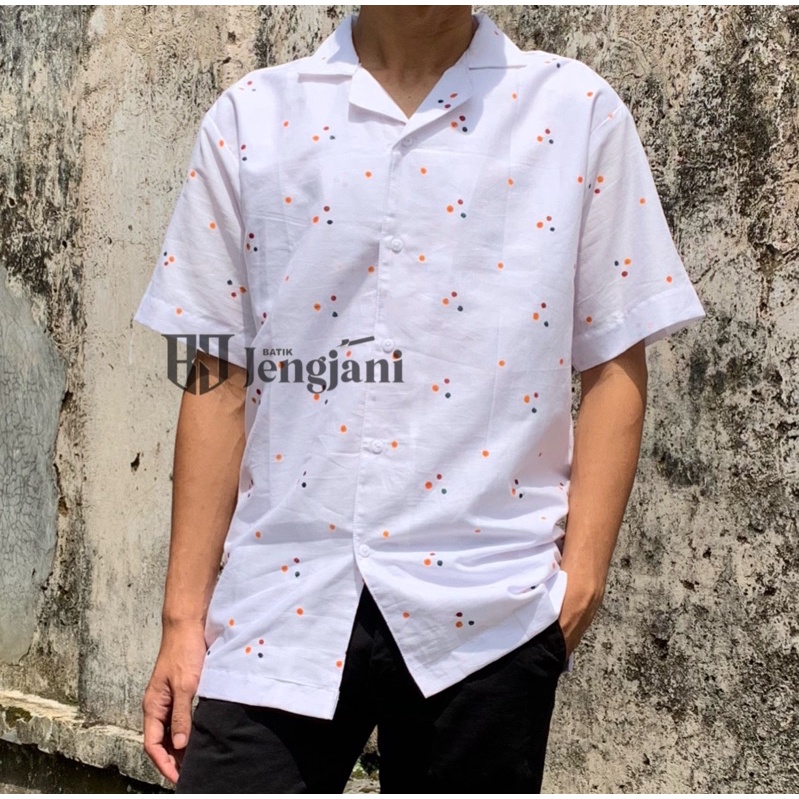 Kemeja Batik Jumputan Handmade | Hem Pria Prabuseno