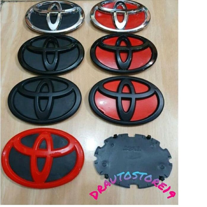 Depan1 Emblem/Logo Depan Toyota (Grand New Avanza, Toyota Calya, All New Rush 2016-2021)