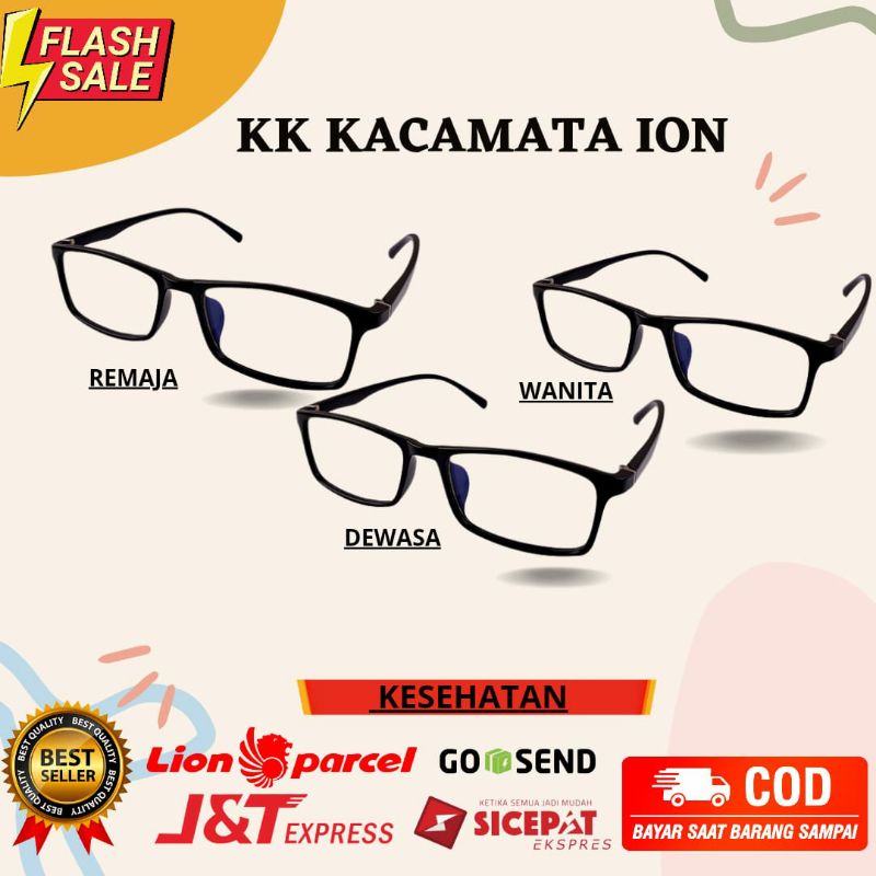Kacamata ION KK ORIGINAL PROMO 57% - ANTIRADIASI