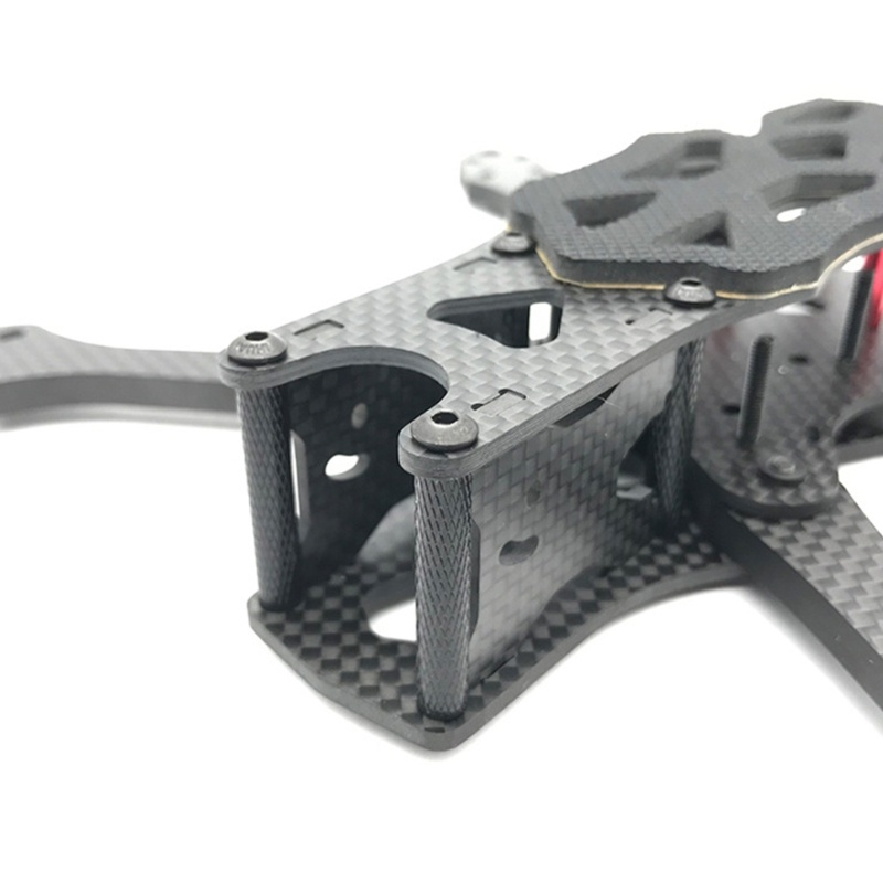 Zzz Flight 225mm FPV Racing Flight Frame Carbon Fiber Frame Kit Untuk Penerbangan FPV