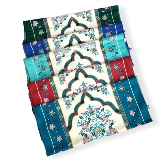 Sajadah Sajadah Turki Turkey Sajadah Travel Sajadah Bludru Sajadah Import - mint kecil(V8D3) Sajadah