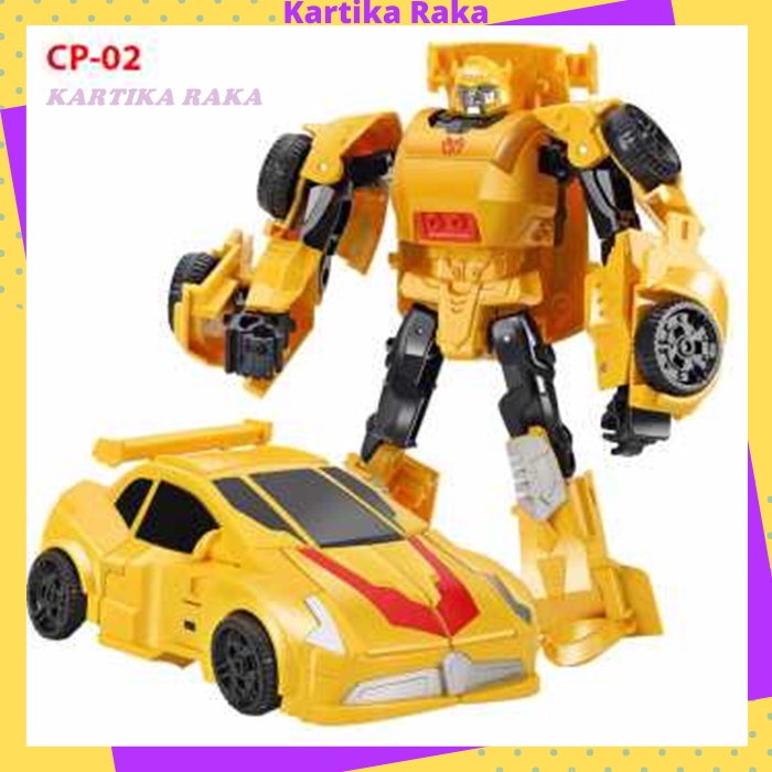 KR Mainan Mobil Action Figure Transformer - CP-01CP-02