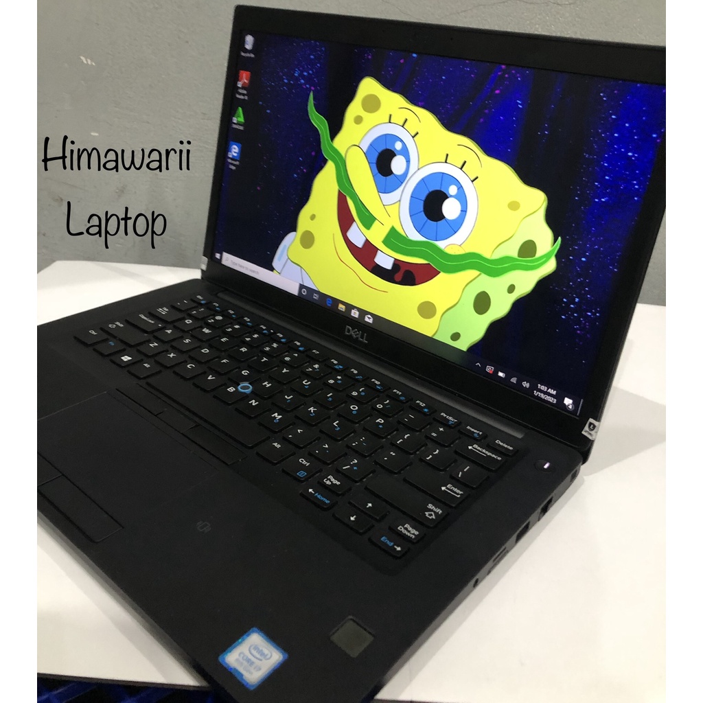 LAPTOP DELL LATITUDE 7490 TOUCHSCREEN CORE i5/i7 GEN 8 - Layar 14 Inch - SLIM DAN MULUS BANGETT!