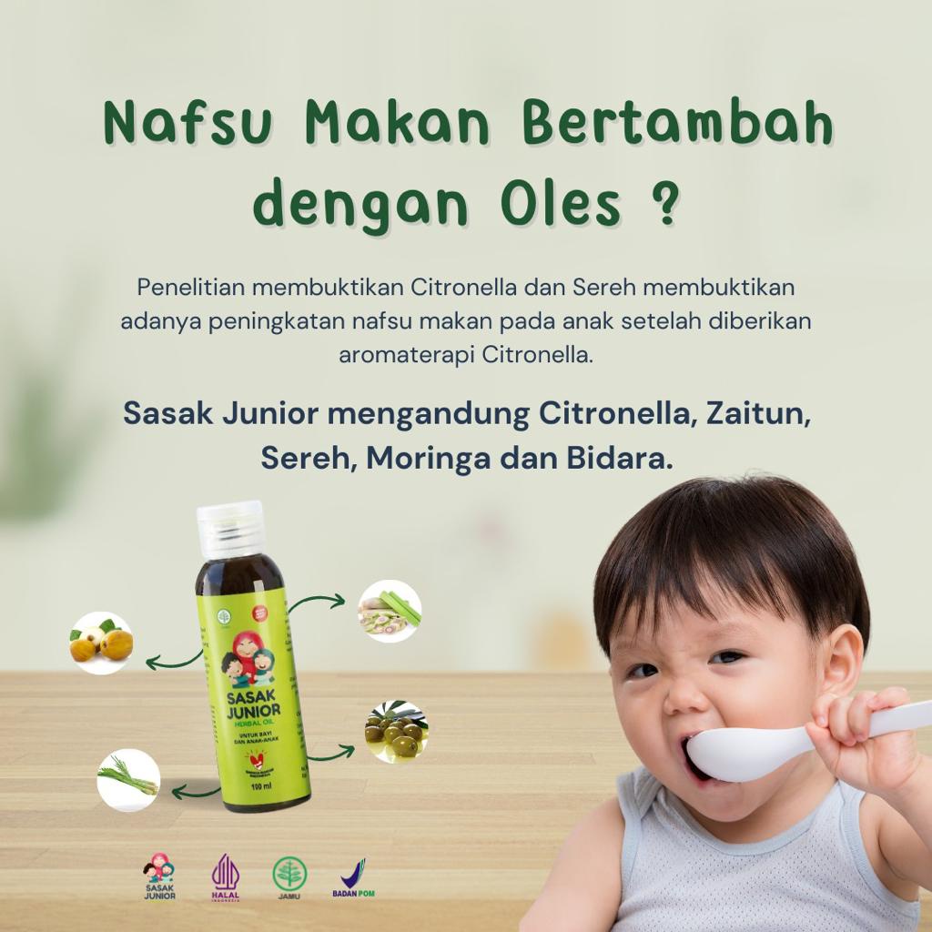 OBAT ANAK &quot;SASAK JUNIOR&quot; BERJUTA MANFAAT