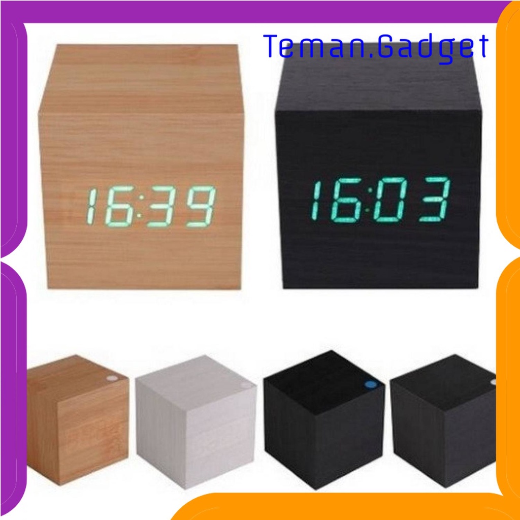 TG-PJM HOUSEEN Jam Digital LED Kayu - JK-808